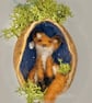 Moonlit Fox Decoration