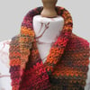 Vibrant and Colourful Wool Scarf 