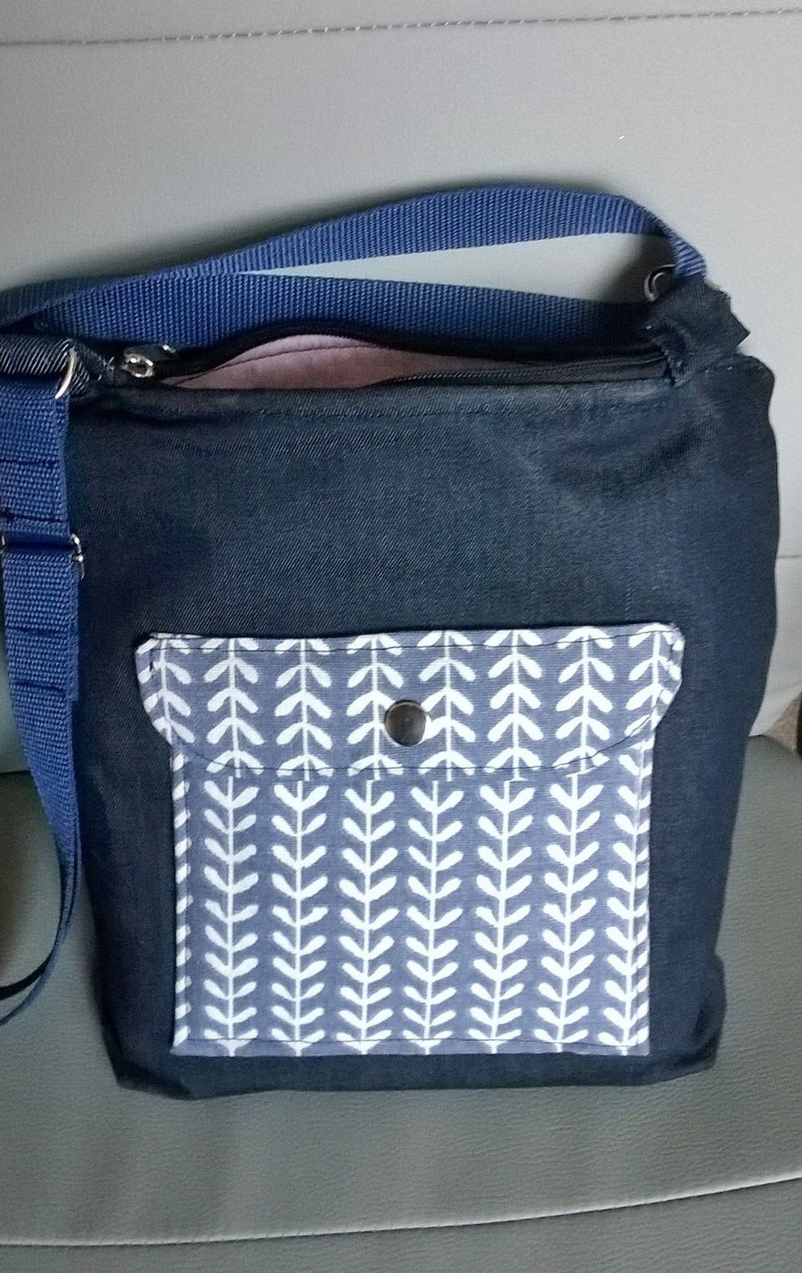 Denim  Shoulder Bag