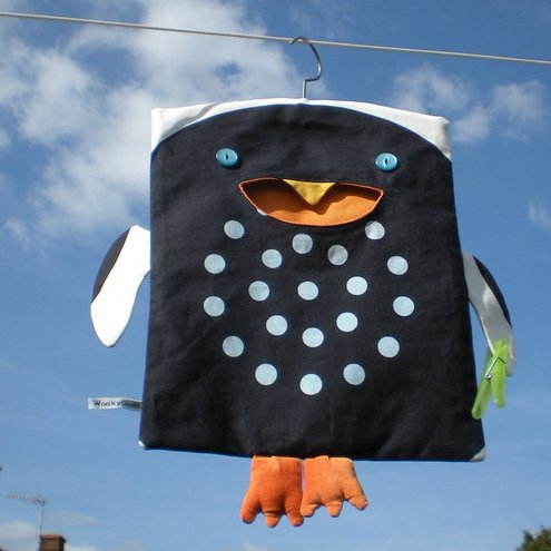 Pierre the Penguin PegBag - Peg Bag