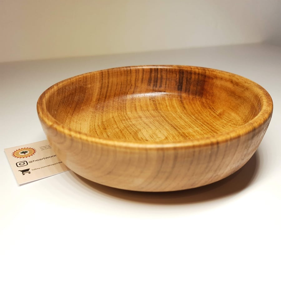 Cherry Snack Bowl - Handmade Woodturned - Free UK Delivery!