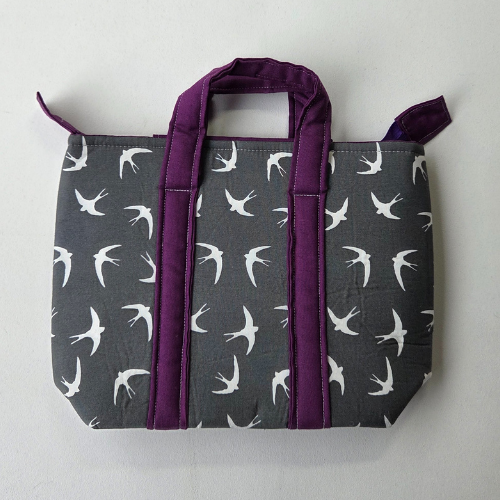 Perfectly Imperfect small swift pattern tote bag
