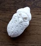 Harlequin Scarab, hand carved porcelain beetle. - Image 2