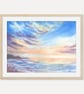 Soft Seascape - Art Print