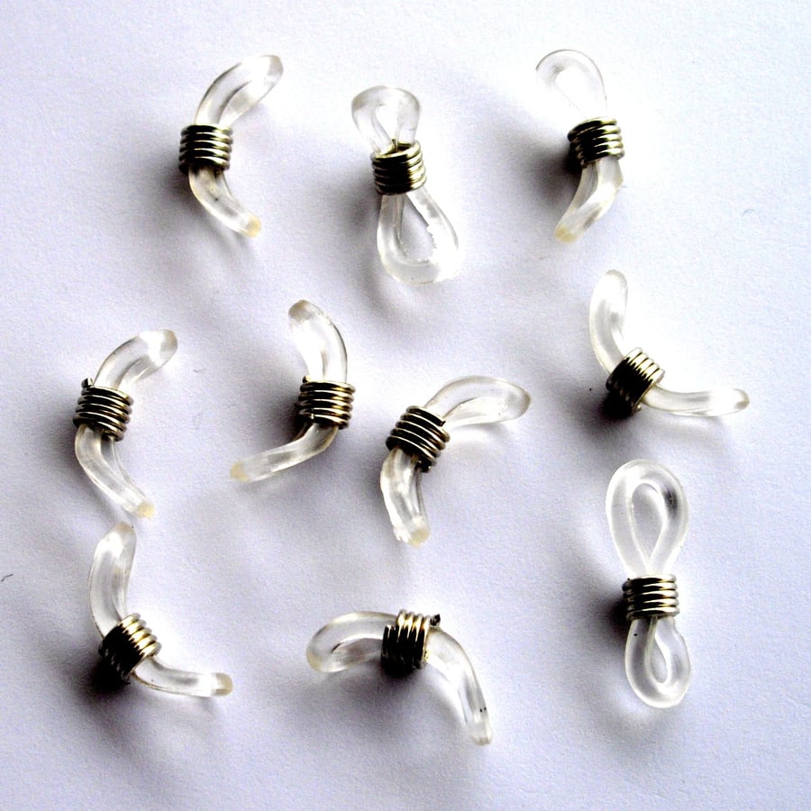 10 x Pairs of Spectacle - Glasses Rubber End Findings