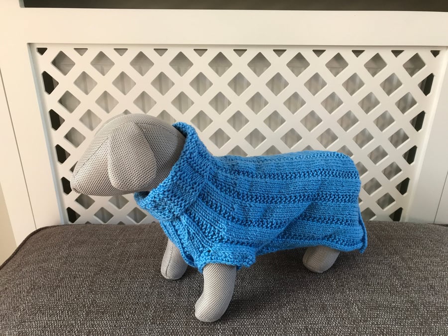 Dog Jumper Ideal for Mini Dachshunds, Terriers & Similar Sized Breeds 
