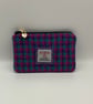 Harris Tweed Coin Purse Handmade Scottish Wool Pouch