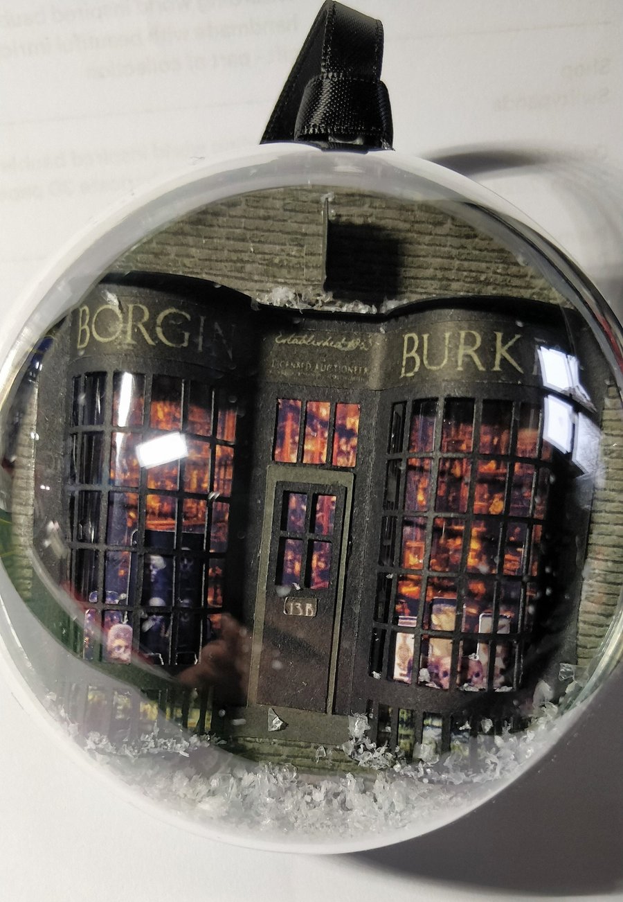 Wizard dark arts shop - bauble decoration