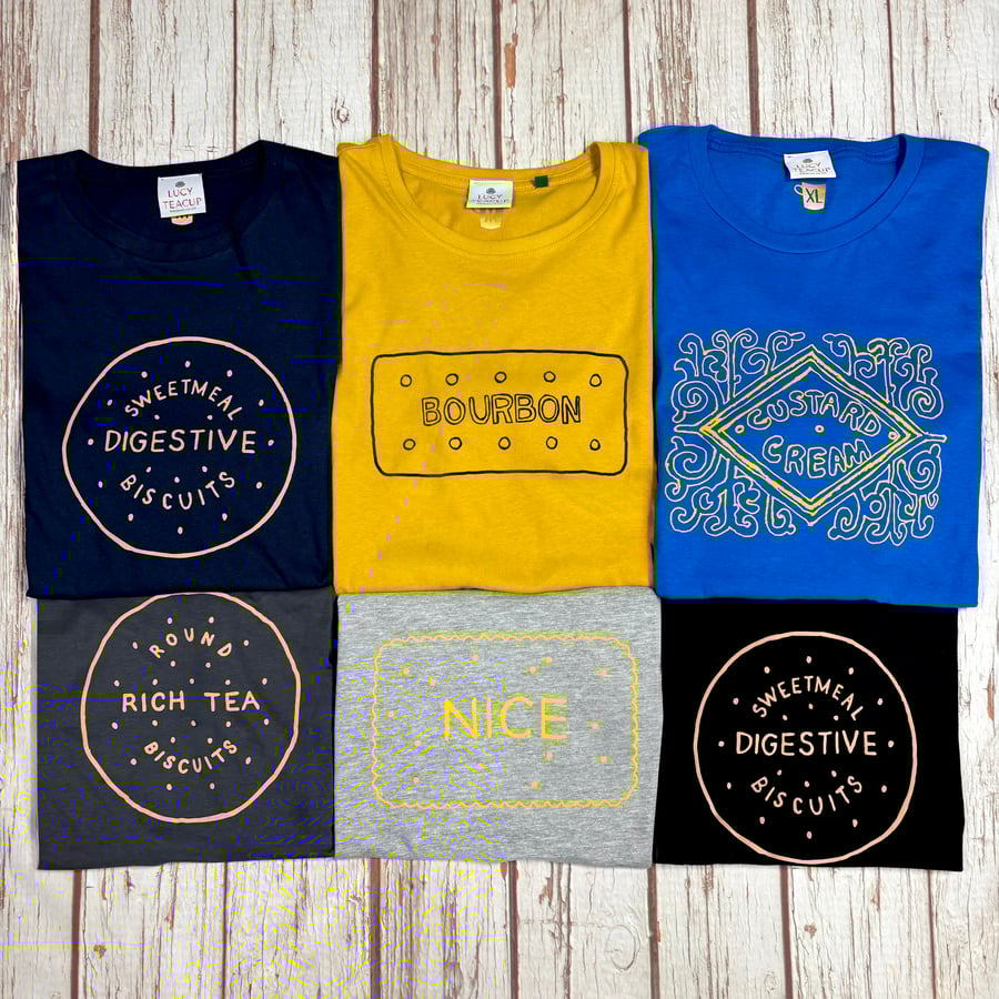 Men's t-shirt. Biscuit lover tee. Casual clothing. Gifts for him. Unisex Fit 