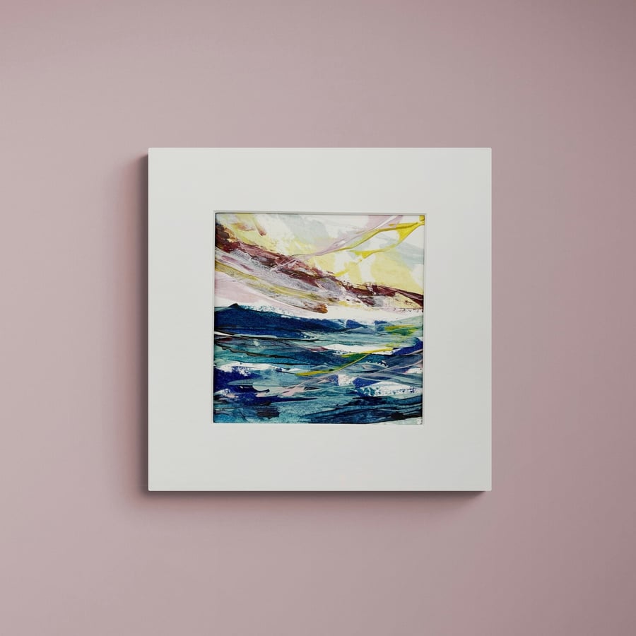 Perfectly Imperfect Original Seascape Painting - Sample 211