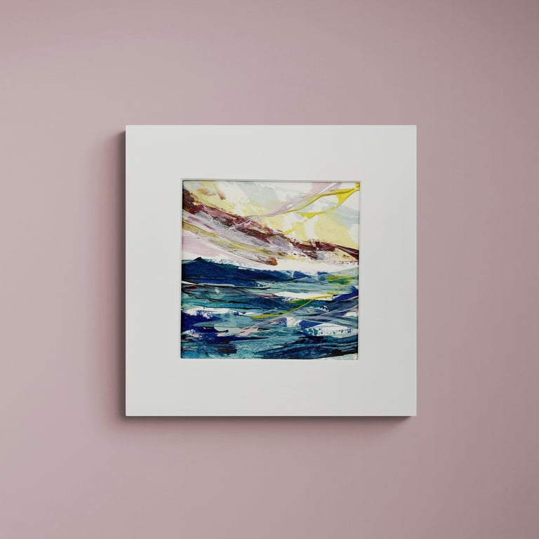 Perfectly Imperfect Original Seascape Painting - Sample 211