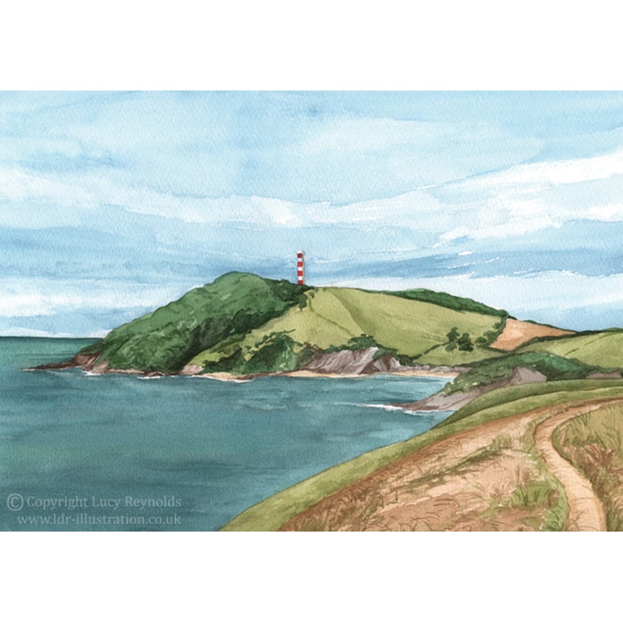 Gribbin Head Print Small