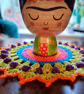 colourful crochet mandala doily - Image 4