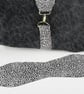 Reversible Black and White Hobo Bag - Image 10