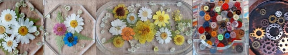 Butterfly & Bee Resin Art