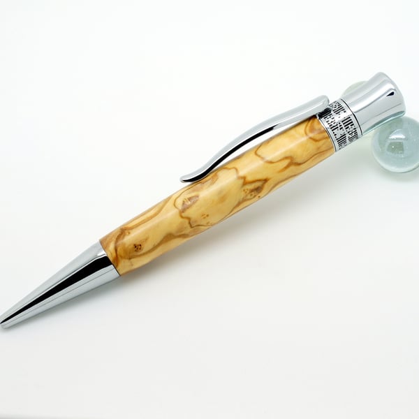 Epsilon top twist pen in Olive