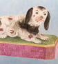 Painting of a ceramic dog - Image 2