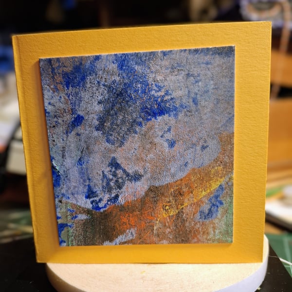 Two nature inspired 'The Land' cards. 14x14cm with envelopes. Original artwork.