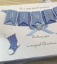 Personalised Christmas Card Grandson Son Nephew Gift Boxed Keepsake Godson  - Image 7