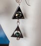 Hematite triangle drops - Image 3