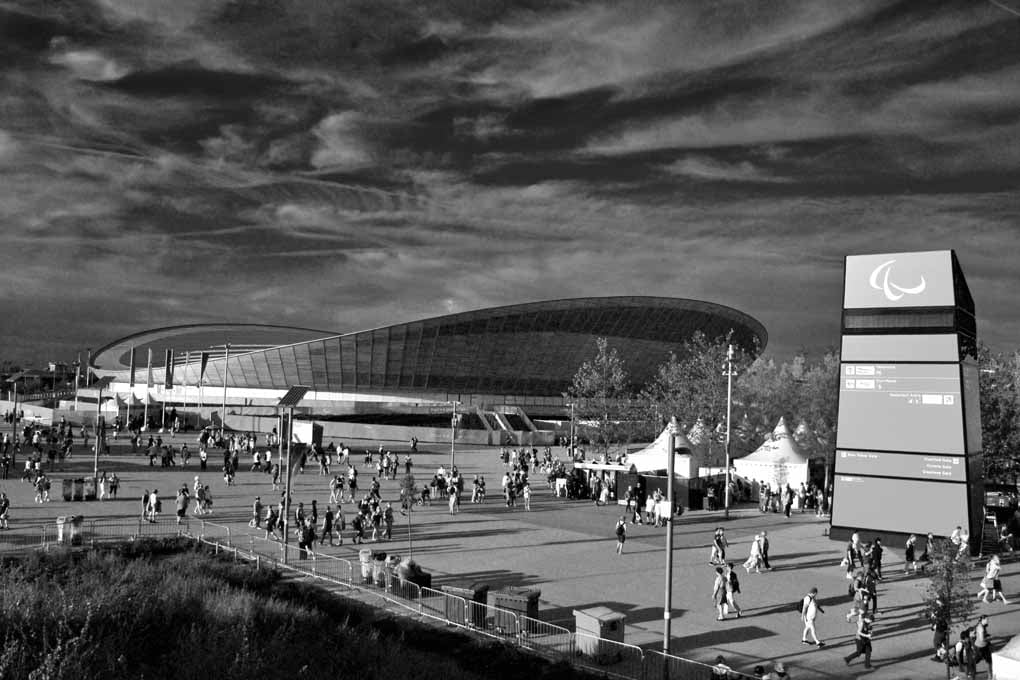 Lee Valley VeloPark 2012 London Olympic Velodrome Photograph Print