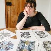 Amanda Colville Linocut Prints