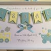 Special Order Personalised New Baby Card
