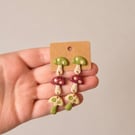 Mushroom earrings