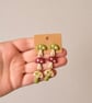 Mushroom earrings