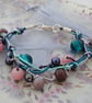 Sale-Heather knotted cord bracelet (small)