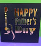 Guitar Father's Day Card - Acoustic, Guitarist, Music, Paper cut - Image 2