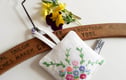 Vintage embroidery and cushions