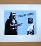 Star Wars Pull My Finger Hand Pulled Limited Edition Screen Print - Image 3