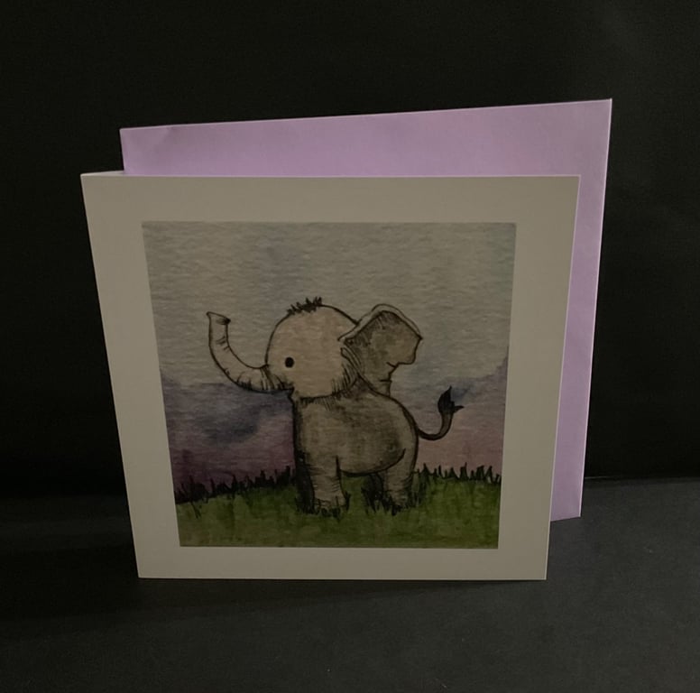 Little Nellie cute greetings card