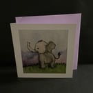 Little Nellie cute greetings card