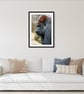 African Gorilla Ape Animal Portrait Photograph Print - Image 3