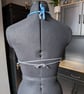 XS handmade crochet halter neck bralette top adjustable  - Image 3