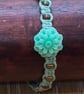 Braided Seed Bead Flower Bracelet,Cute Summer Accessory (STK-0001)  - Image 5