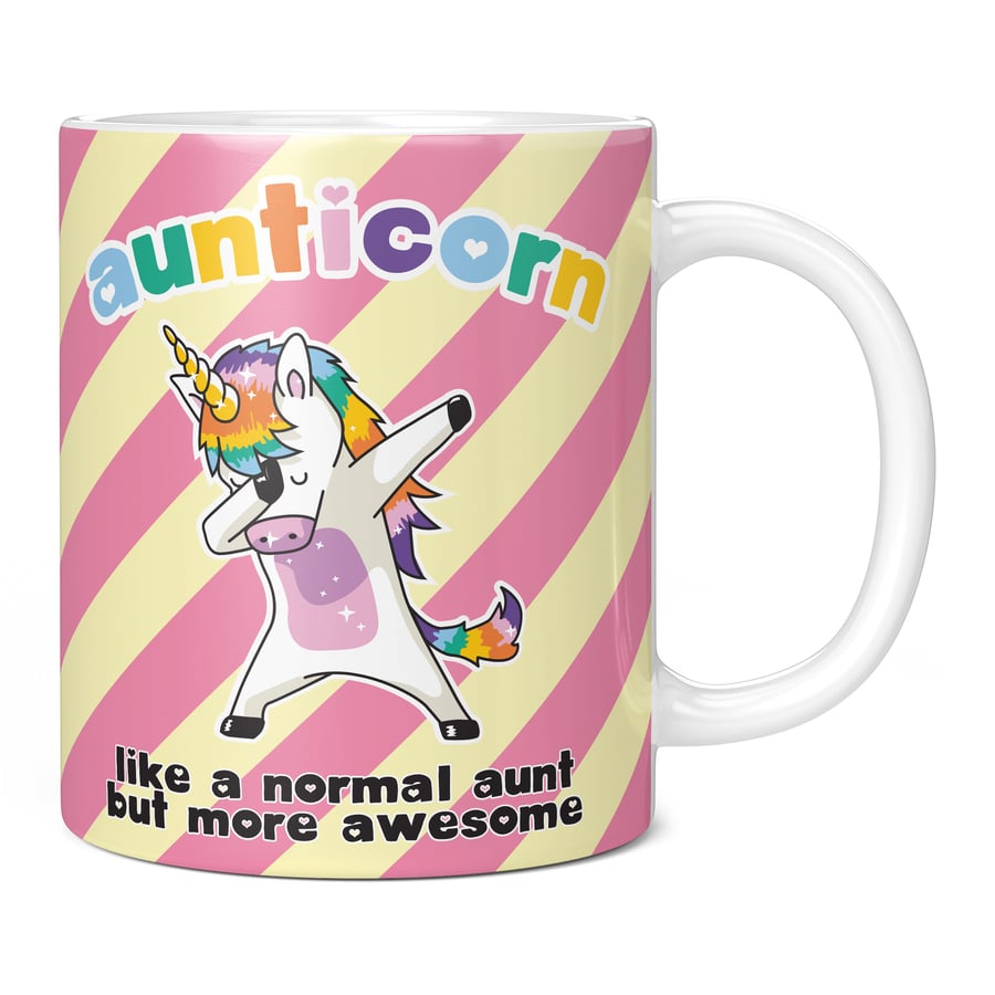 Aunticorn Mug, Presents for Aunties, Xmas Gifts for Auntie, Aunty Birthday Gifts