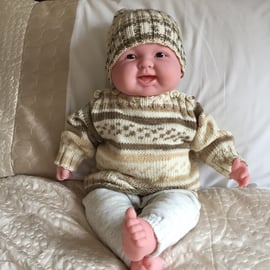 3 - 6 months Jumper and Beanie