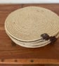 Set of 6 handmade jute placemats - Image 4
