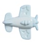 Blue airplane buttons for knitting and crochet 15mm