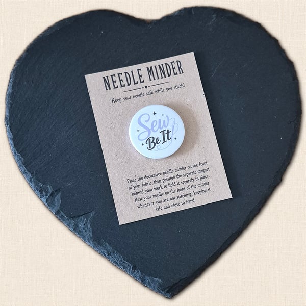 Sew Be It Needle Minder - Sewing Pun Stitching Accessory