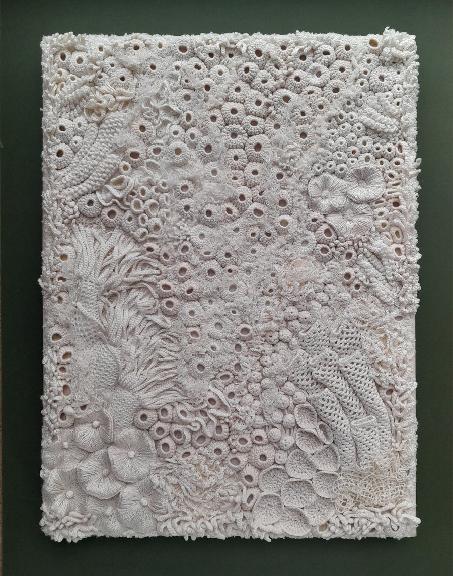 Reserved for Lorna Coral Reef Artwork