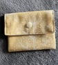 Yellow Trees Upholstery Coin or Card Purse 