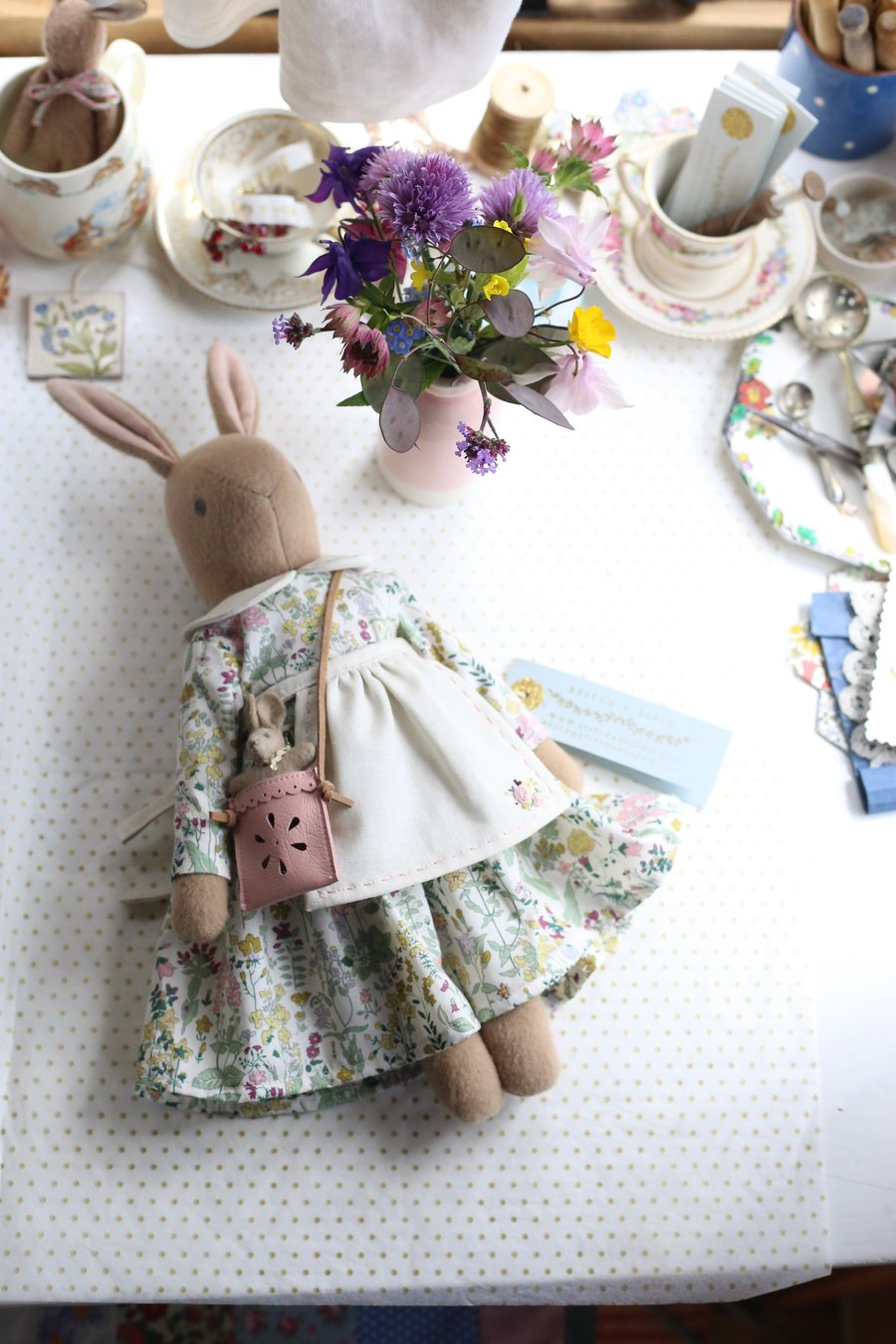 Heirloom Liberty Bunny - Medium size Field Flowers