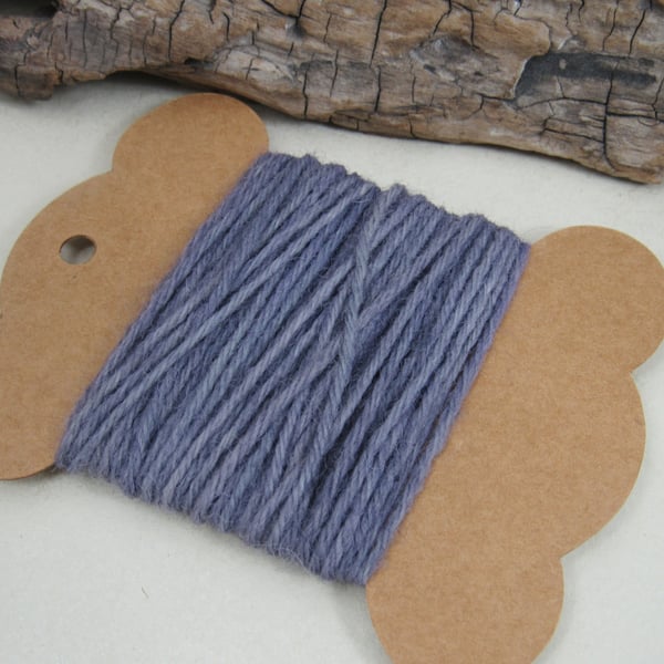 Hand Dyed Natural Alkanet Blue Dye Pure Wool Tapestry Thread
