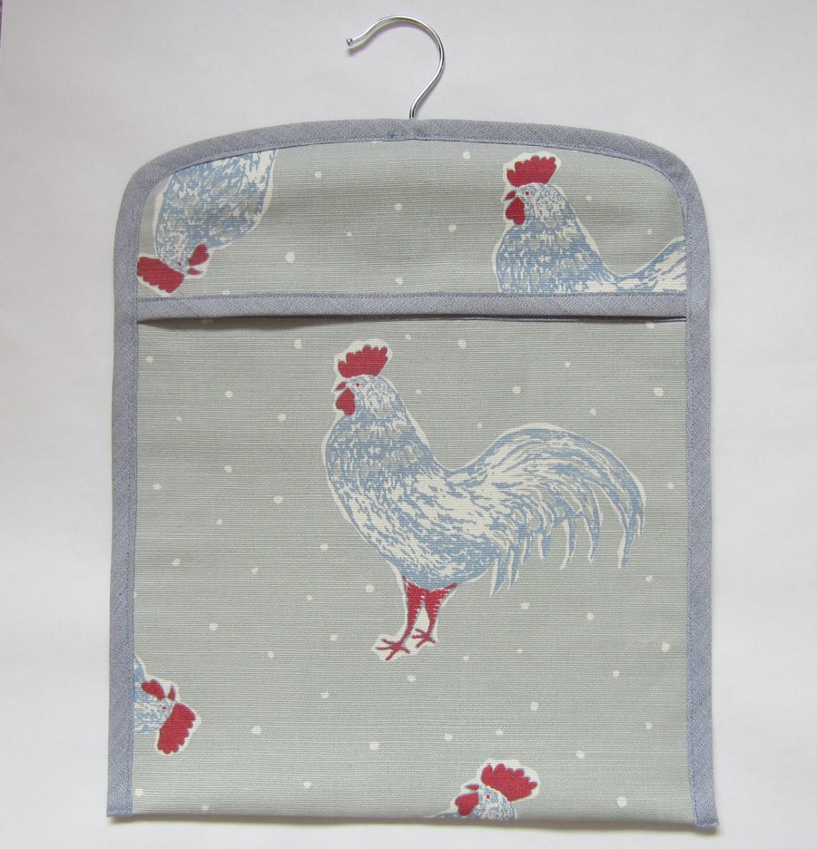 Cockerel Peg Bag