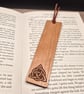 Celtic Trinity Knot Triquetra Design Wooden Bookmark – Cherry Faced MDF - Image 1