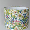 Molly-Belle Drum Handmade Fabric Covered Lampshade William Morris Style 25cm 